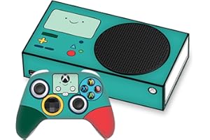 Head Case Designs Offizielle Adventure Time BMO Graphics Vinyl Haut Gaming Aufkleber Abziehbild Abdeckung kompatibel mit Xbox Series S Console and Controller Bundle