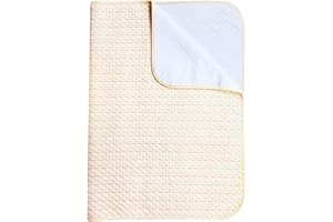 Yoofoss Waterproof Sheet Incontinence Bed Protector Washable Crib Mattress Sheets for Baby Toddlers Children Adults Pets 70x100cm