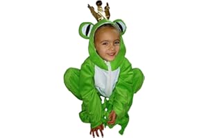 Seruna Frosch-König Kostüm, Sy12 80-128, Baby Babies Klein-Kind Kinder-, Frösche Märchen Kostüm-e Fasching Karneval Karnevalskostüm-e Faschingskostüm-e