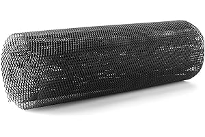 FTORY Moldura de malla de parachoques-Aleación de aluminio de 3x6 mm Rejilla de automóvil Rejilla de panal de abeja Rejilla central Rejilla de malla Rejilla de cuerpo Parachoques Parrilla rómbica Universal