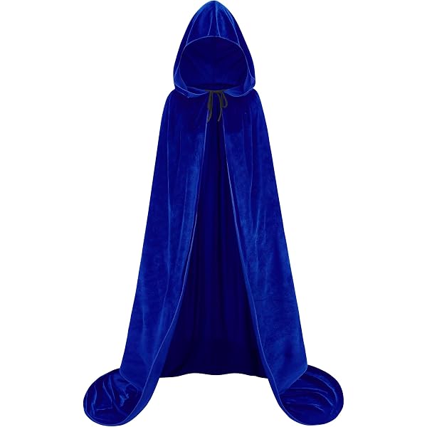 Cape à Capuche En Satin Pour Déguisement Sorcière, Vampire, Médiéval - Plusieurs Couleurs Et Tailles