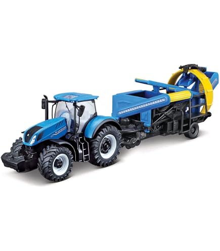 Trattore New Holland T7.315 In Scala 1:32 Con Lama Spazzaneve – Modello Dettagliato, Collezione