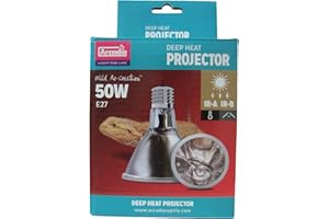 Lucky Reptile RARHP50 Deep Heat Projector 50 W for E27 Sockets