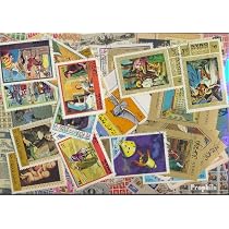 Prophila Collection Oman Briefmarken – 50 Verschiedene Marken, Ungestempelt, Für Sammler