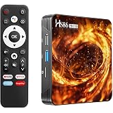 TV Box Android 14.0,Support 2.4/5.0GHz WiFi 10/100M Ethernet BT5.4 8K H.265 | HS86 Pro 13 Smart TV Box with 2GB RAM 16GB ROM