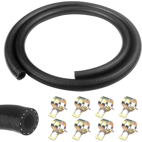 Tuyau Vide Silicone KGDUYC - 2m Longueur, Diamètre 5mm | Pour Pompe à Vide Et Applications Automobiles