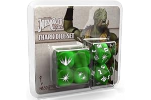Modiphius Entertainment | John Carter of Mars: Thark Dice Set | Role Playing Game | English