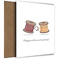 Hey Chimp Funny 2nd Wedding Anniversary Card for Husband, Wife and Couples - Cotton Anniversary Cards