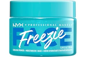 ‎NYX PROFESSIONAL MAKEUP NYX PROFESSIONAL MAKEUP NYX Professional Make Up Face Freezie Cooling Primer und Moisturizer, 10in1, Feuchtigkeitsspendend, Für ein gefestigtes Hautbild, Mit Schneepilzen und Niacinamid, 50 ml