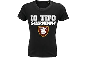 U.S. SALERNITANA 1919 T-Shirt Io Tifo Salernitana T-Shirt Unisex - Bambini e Ragazzi