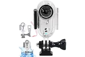 Honbobo Wasserdichtes Gehäuse für Insta360 GO 3S/Insta360 GO 3 40M GO 3S/GO3 Wasserdichtes Tauchgehäuse Gehäuse Schutzhülle Zubehör für Insta360 GO 3S/Insta360 GO 3