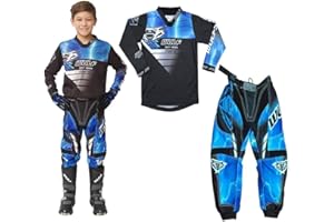 Wulfsport Forte 2020 MOTORRADKOMBI Kinder Motorrad Anzug Motocross ATV Quad Cross Rennen MX Jersey Hose Sport Bekleidung