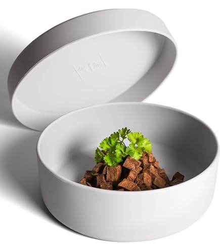 Waggo Habit Silikon-Hundenapf – Schweres Silikon, Spülmaschinenfest, Mikrowellengeeignet, Für Unterwegs & Zu Hause