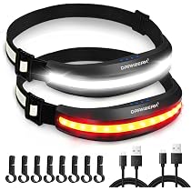Lampe Frontale à LED 600 MAh, Rechargeable Par USB, Lampe Torche De Travail Barre Lumineuse Avec Capteur De Mouvement P~p85041698
