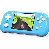 Console De Jeux Rétro 3 Pouces Pour Enfants – 240 Jeux 32bit Intégrés, Sortie TV, Rechargeable – Cadeau Anniversaire/Noël