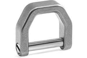 MecArmy CH2P D-Ring Schlüsselanhänger – Werkzeugloser Schnellverschluss Schlüsselring, Titan Schlüsselring Organizer für Schlüssel & Autoschlüssel, für EDC-Ausrüstun, Outdoor Rucksack