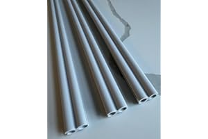 Wild Earth 100cm Figure-of-8 Plastic Awning Channel Connector, 3 Metres, Pack of 3 for Campervan, caravan, motorhome