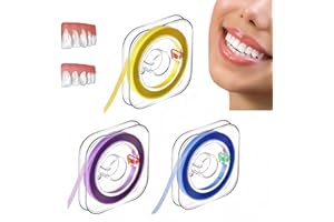 OUMUN 3PCS Dental Polishing Strip,Teeth Abrasive,Teeth Sanding Grinding Tool,Sandpaper Clean Dental Floss File,Finishing Professional and Home Use,Tooth Filling,Tooth Repair Kit,Dental Abrasive Strips