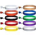 NALACAL Cloth Event Wristbands, Event Wristbands, Colored Wrist Bands for Events, Lightweight Concert Wrist Strap for Activities, Party Bracelets for Events, 100 Pcs(Multiple colors)