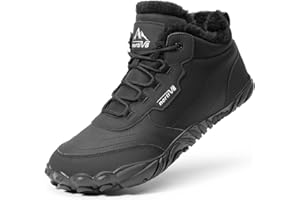 NORTIV 8 Mens Snow Winter Insulated Waterproof Indoor Boots