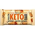 Pulsin - Plant Based Keto Protein Bars - Low Carb - 50g x18-7.3g Protein, 5.6g Fibre, 5.1 Carbs - Palm Oil, Dairy And Gluten Free Snack Bar - Almond Salted Caramel