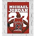 GOOD HOPE MIchael Jordan Pop Art Poster for Room and Office (Multicolour, 12x18 Inch)