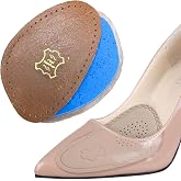 Palwin Ayakkabı Numara K&uuml;&ccedil;&uuml;ltme Pedi, Hakiki Deri &Ouml;n Tabanlık, Stiletto I&ccedil;in Kaydırmaz Yarım Ayakkabı Tabanlığı, 1 &Ccedil;ift (41-4