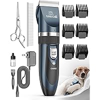 Haustier-Trimmer Für Hund & Katze - Leise Schermaschine Mit Keramikklinge IPX7 Wasserdicht