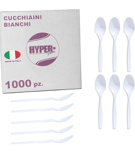 200 Forchette Di Plastica Trasparenti Riutilizzabili - Per Feste, Picnic E Eventi, 14 Cm - Foto 9