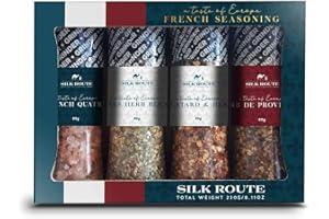 Silk Route Spice Company French Spice Journey Gift Set (4 x 100 ml Grinders)
