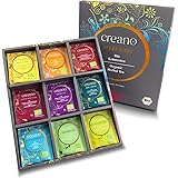 Set Regalo Tè Alle Erbe "TISANA BIOLOGICA" - 27 Bustine in 9 Diverse Varietà - 54g - NUOVO PRODOTTO 2022