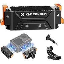 K&F Concept DJI OSMO Action 5 PRO Black-Mist 1/4 Filter Compatibel met DJI OSMO Action 5 PRO Action 4 Action 3 met 28 Lagen Nano Coating