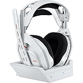 Logitech G ASTRO A50 Kablosuz Baz İstasyonlu Oyuncu Kulaklığı, Dolby Ses, Xbox, PlayStation, PC/Mac ile Uyumlu, Beyaz