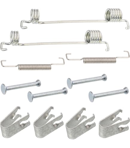 Kit Ressorts Et Goupilles Pour Mâchoire De Frein - Essieu Arrière - Compatible OE 41008 43000