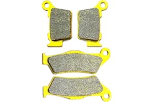 Master Chen Front Rear Brake Pads Brakes for KTM 300 2004-2021/350 2011-2024/400 2004-2011/450 2004-2024/500 12-21/505 08-09/525 04-07/530 08-11 EXC EXC-F EXC-R XC XC-F XC-W SX SX-F FA181 FA368