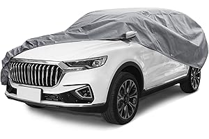 LUX.PRO Funda para coches cubierta transpirable lona para vehículos 570 x 202 x 118 cm talla XL/XXL protección UVA