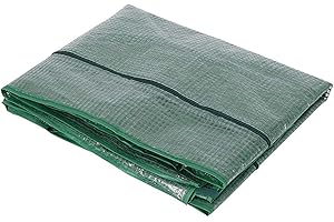 ANJINGUANG Cubierta de PVC para invernadero, 4 niveles de repuesto para invernadero, cubierta de repuesto de PVC para plantas, tienda de campaña de invernadero, cubierta de repuesto para invernadero 69x49x160cm