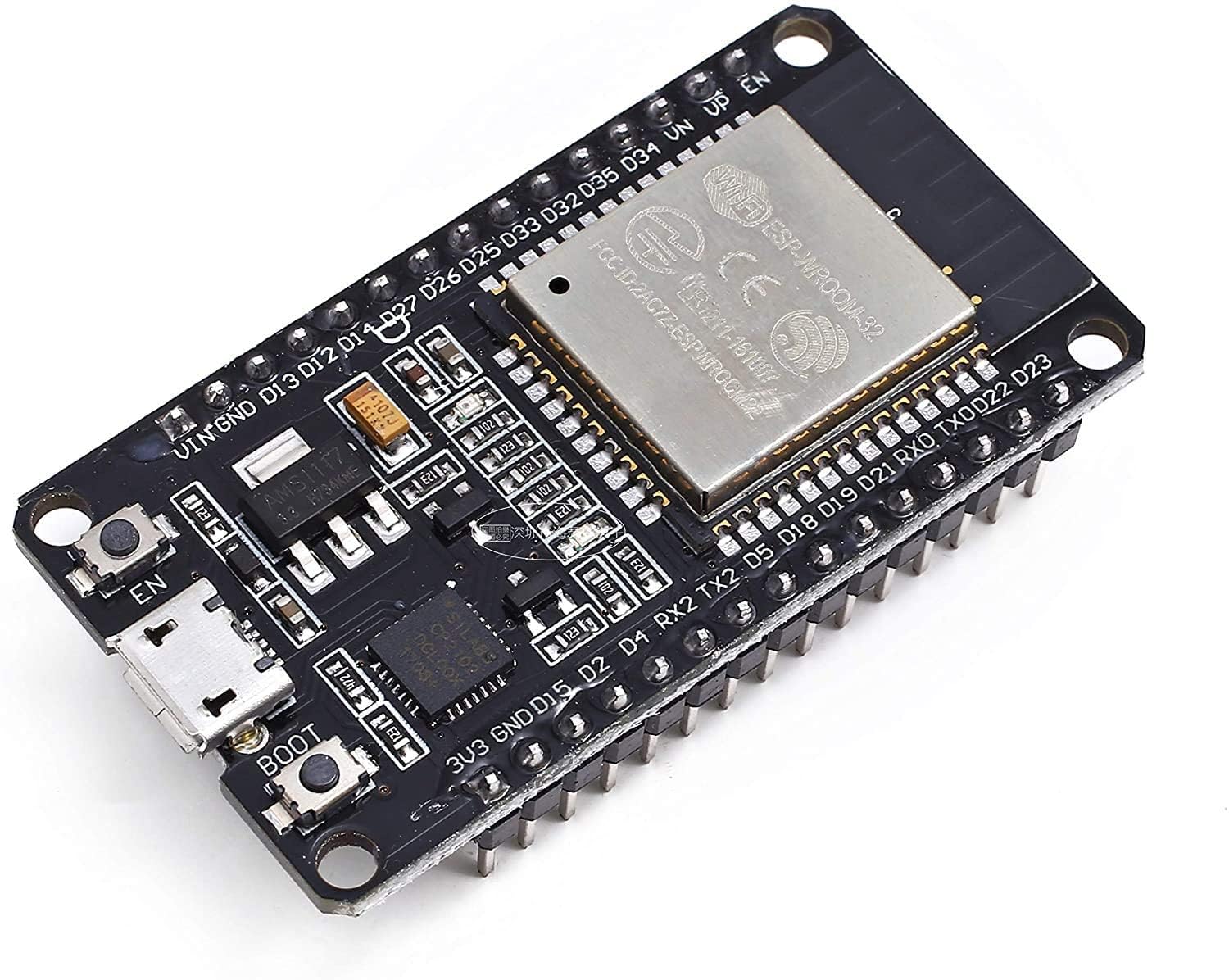 Ruvi Labs ESP32 Development Board CH9102 With WIFI and Bluetooth | 30 Pin Microcontroller for DIY Project