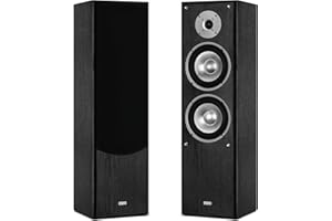 mohr 1 Paar Standlautsprecher SL10 schwarz, Lautsprecherboxen, HiFi Klang zum günstigen Preis