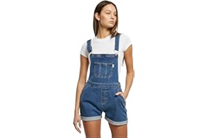 Urban Classics Damen Ladies Organic Short Dungaree