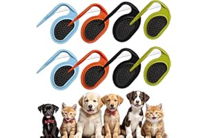 DYMHQ 8 Stück Katze Hunde Knotting Comb, 4 Farben Entfilzungsmesser Katze Set, Knotenkamm Haar Entfernungskamm, Multifunktions Haarentfernungskamm, Hundekamm zum Entfernen von Verfilzungen