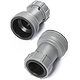 Bestway Flowclear Yer &Uuml;st&uuml; Filtre Pompası Havuz Hortumu Adapt&ouml;r&uuml;, Hortum &Ccedil;apı 1,5 "(38 mm) &Ouml;l&ccedil;er ve 1,25" (32 mm) &Ccedil;aplı Havuz