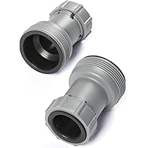 PATIKIL Pool Backwash Hose - 1 Inch X 33ft Lay Flat PVC Discharge Hose For Swimming Pools