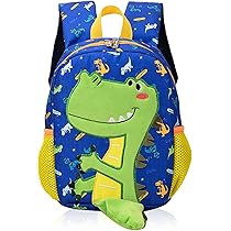 Zaino Dinosauro Per Bambini - Piccolo E Leggero, Impermeabile, Per Asilo E Gite