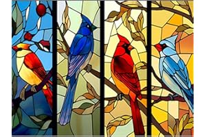 DOMROM Oiseau Diamond Painting Kit Adulte, Fleurs 5D Diamant Painting Complet Ronde Coloré Diamond Peinture Art Images, DIY Strass Point de Croix Peinture Débutant pour Maison Décoration 30x40cm