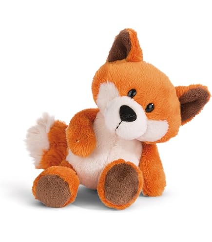 Renard Au Crochet Positif – Jouet En Laine Doux, 6,5x5x11,5 Cm – Soutien émotionnel, Décoration Mignonne, Cadeau Humoristique