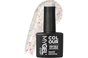 MYLEE Esmalte de Uñas en Gel Semipermanente 10 ml [Sprinkles ] UV/LED Nail Art Manicure Pedicure para Uso Profesional y Doméstico - Larga Duración y Fácil de Aplicar