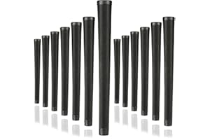 Karma Arthritic Jumbo Plus Golf Grips & Grip Kit, Black +5/32” Oversized Shock-Absorbing, Nubbed Surface Grip for Those That Suffer From Arthritis