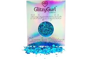 20g Holographic Chunky Glitter GlitzyGurl Festival Glitter Cosmetic Face Body Hair Nails