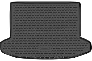 Element Passgenaue Premium Antirutsch Gummi Kofferraumwanne - Mazda 3, Schwarz